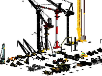 Tổng hợp family máy móc phục vụ thi công công trình xây dựng - Revit